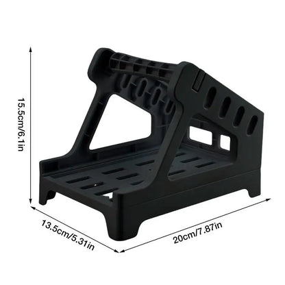 Desktop Printer Home Office Storage School Thermal Label Holder For Rolls Fanfold Accessories Durable Stand External Universal
