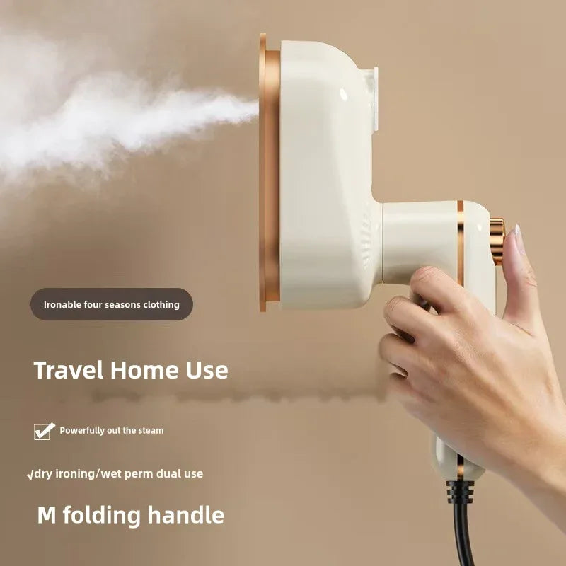 Portable Ironing Machine Handheld Steam Iron Flat and Hang Ironing 2 in 1 Heat Press Clothing Iron Machine Household Steam Iron