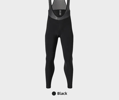 YKYWBIKE 2026 Winter Cycling Bib Tights Thermal Warmth Fleeced Road Bike Bib Long Pants 6 Hours Riding Bicycle Clothing