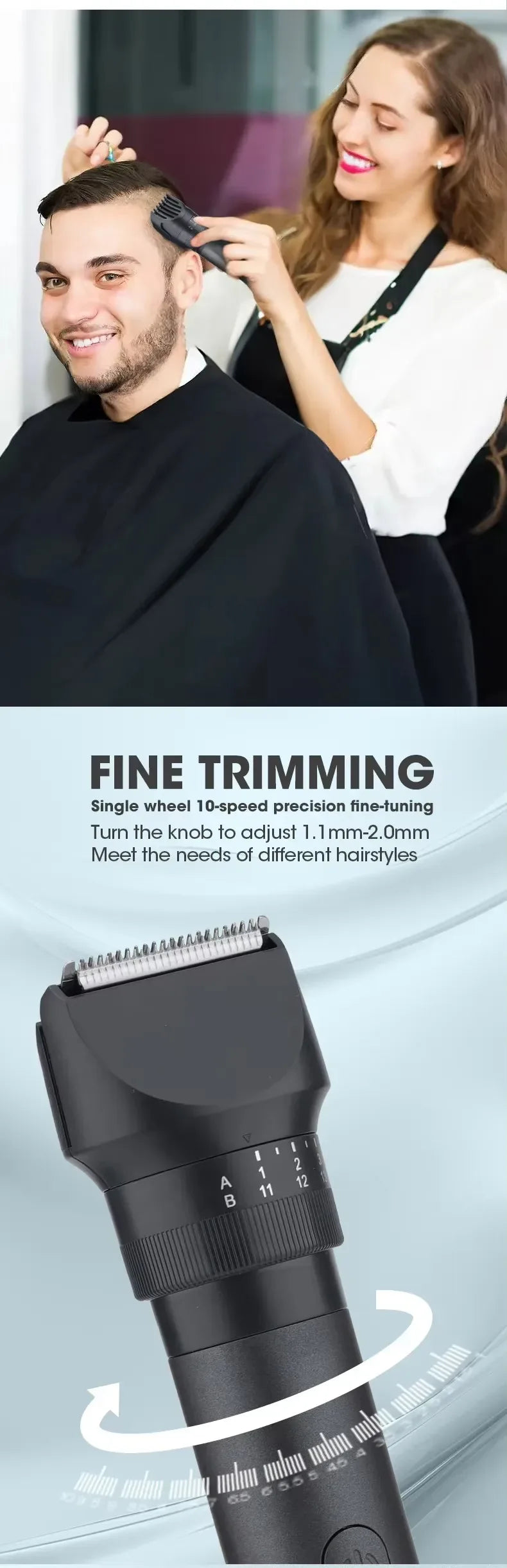New Xiaomi IPX6 Waterproof Body Beard Hair Trimmer for Men 5 IN 1 Rechargeable Cordless Electric Razor Hair Clipper Shaver