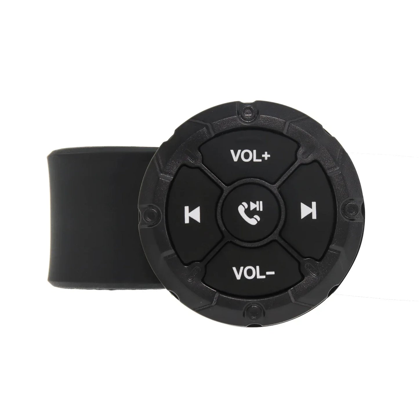 5 Keys Smart Remote Controller Wireless Bluetooth-compatible Media Button Psychedelic/Black Colors Car Motorcycle bike Control