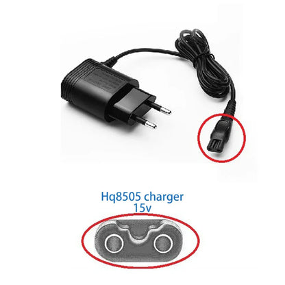 1-3PCS 15V 5.4W EU Plug AC Power Adapter Electric Charger Supplies for Philips Shaver HQ8505 HQ6070/6075/6095