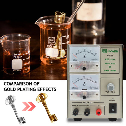 Silver Gold Plating Machine Jewelry Plater Electroplating Processing Tools with Voltage is Adjustable