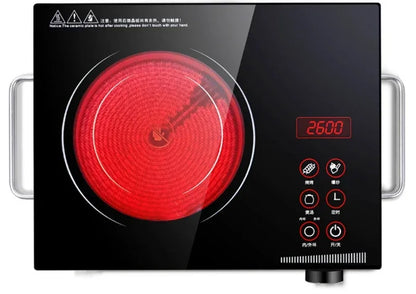 Electric ceramic stove for home cooking, barbecue, hot pot, tea making, intelligent induction cooker