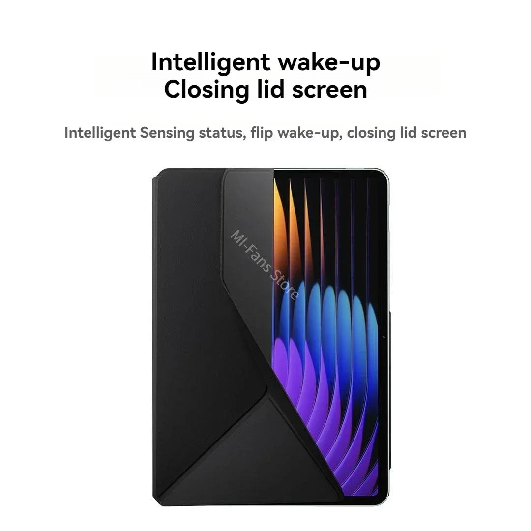 Original Xiaomi Pad 7 / Pad 7 Pro Magnetic Case 11.2" Double sided Protective Shell Smart Wake-up PU Material Bracket Black