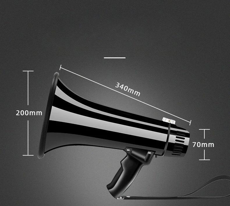 40W High-power Portable Rechargeable Lithium Battery Loudspeaker Megaphone Promotion Special Speaker