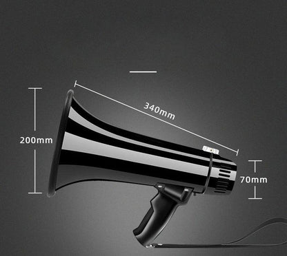 40W High-power Portable Rechargeable Lithium Battery Loudspeaker Megaphone Promotion Special Speaker