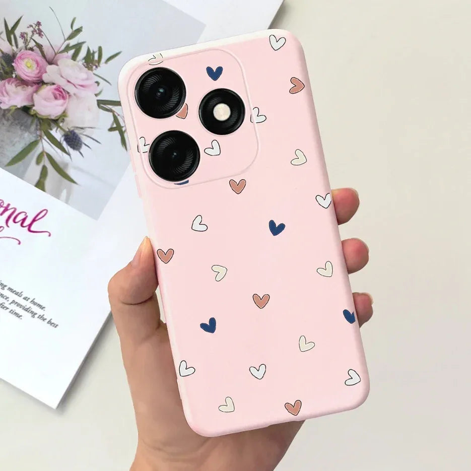 For Tecno Spark 20 Case Spark 20C BG7n Prety Girls Butterfly Painted Phone Case For Tecno Spark 20 Pro Spark20 C Soft TPU Fundas