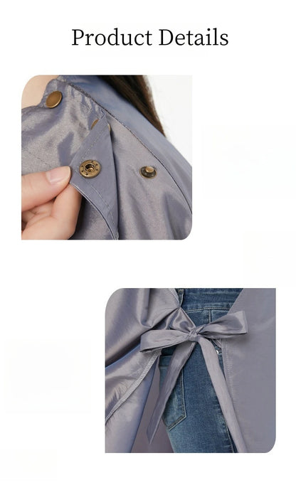 Hairdresser Robe Hair Salon Smock Hair Cutting Gown Hairdressing Cloth Barber Shop Cloaks Hair Dye Clothes Hairstylist Apron