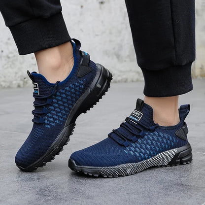Mesh Shoes Men's Breathable 2025 Summer Mesh Thin Single Men's Full Mesh Men's Trendy Fashionable Casual Running Sports Shoes