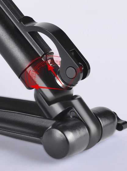 Shawto 2.1M Stainless Steel Thickened Telescopic Fishing Rod Holder 7 Section Bracket Rack Pole Stand Fishing Tools