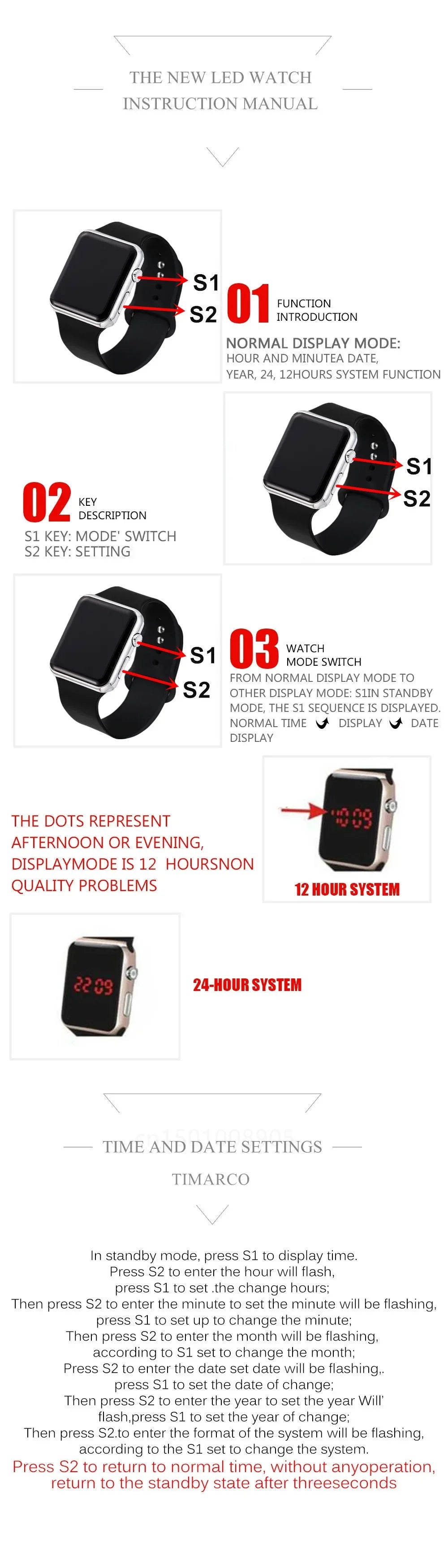 Fashion Digital Watches For Men Women Simple Square Sports LED Wristwatches Silicone Strap Casual Electronic Clock Reloj Hombre