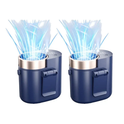 Outdoor Portable Small Fan Long Range High Wind Usb Charging Hanging Waist Fan Cooling Portable Fan
