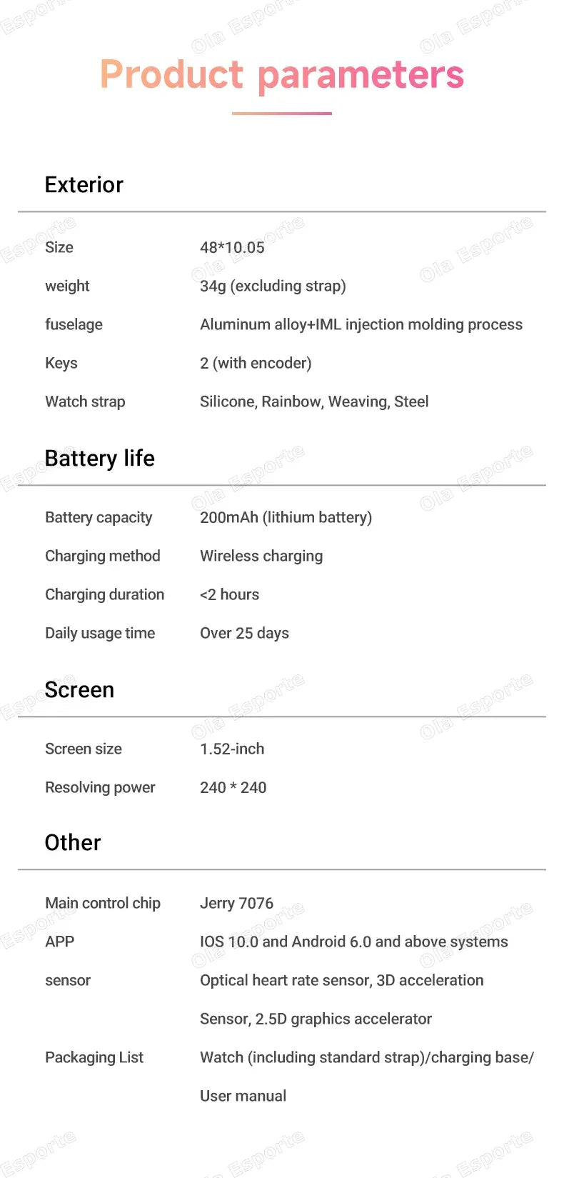 7 in 1 Strap Smart Watch Sports Watch Men Women AMOLED Screen GPS Bluetooth Calls Waterproof SmartWatch for Android IOS 2025 New