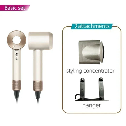 Sèche-cheveux Super Hair Dryer 220V sans balais, soin capillaire personnel, coiffage, outil à ions négatifs, programme de séchage, sèche-cheveux électrique à ions négatifs