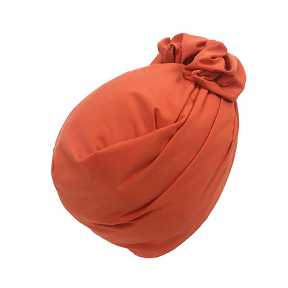 Woman Muslim Headscarf Cap Cotton Headband African Head Wraps Elegant Retro Turban for Ladies Beanies Caps Muslim Headpiece