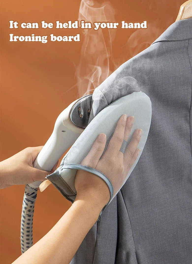 1Pc Fabric Handheld Ironing Board Ironing Board Small Home Ironing Gloves Anti Ironing Household Insulated Handheld Ironing Tray