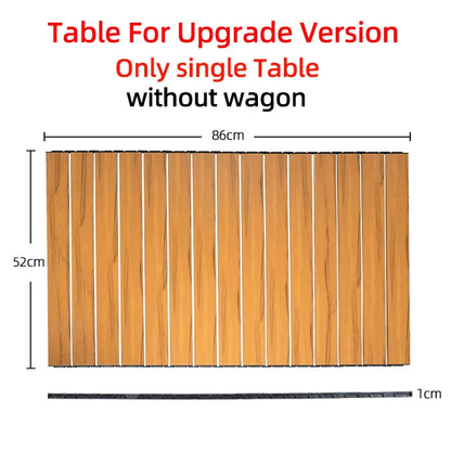 Heavy Duty Outdoor Folding Wagon Cart Large Capacity Collapsible Utility Wagon Trolley Portable Garden Beach Camping Equipment