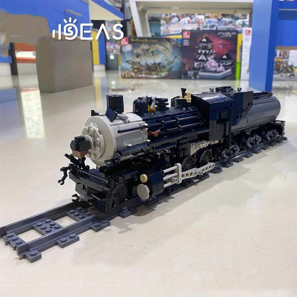 Track electric train city train model puzzle building block toy assemble and insert toy  gift