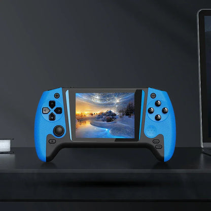 Portable Game Console 3.5inch LCD Screen Built-in 500 Games Nostalgic Game Console 1200mAh Video Game Console for Single Player