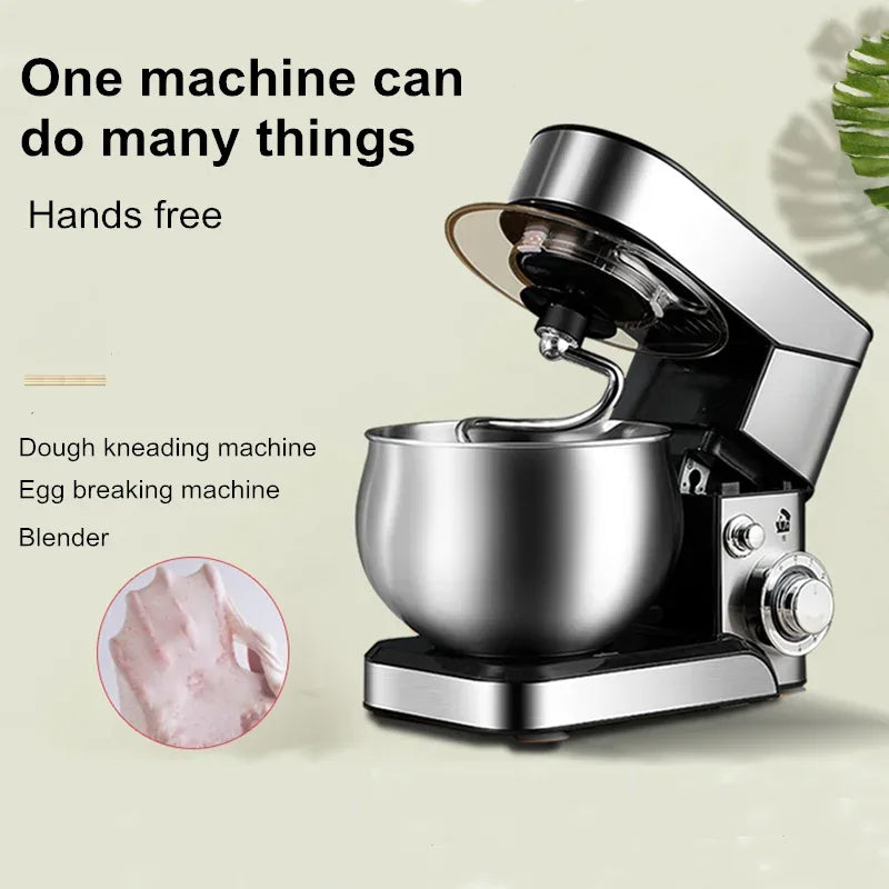Stand Mixer – Home Kitchen Machine with Dough Hook, Beater & Whisk, 1200W Powerful Motor for Baking/Cooking, Tilt-Head Design