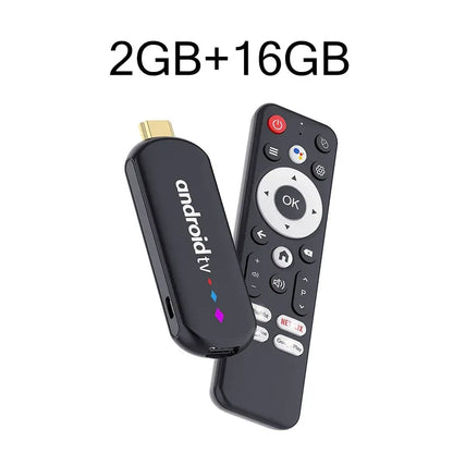 Android TV Stick S905L3 H96 MAX Android 14.0 4K Quad Core 2.4G 5G Wifi BT Home Media Player Voice Assistant Smart TV Stick