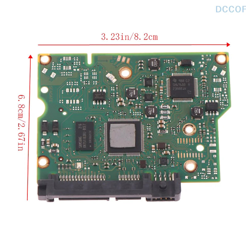 Seagate Desktop Hard Disk Board Number: 100664987 REV B 100664987 REV A 5009 5011 ST2000DM001 ST500DM002