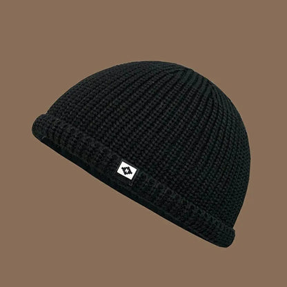 Soft Knitted Hat Windproof Thickened Autumn Winter Hat Ear Protection Hip Hop Hat Warm Bonnets Outdoor