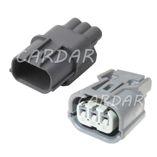 1 Set 3 Pin 6189-0968 6918-1833 Automotive Connector AC Assembly Head Lamp Plug Light Socket For Car Honda