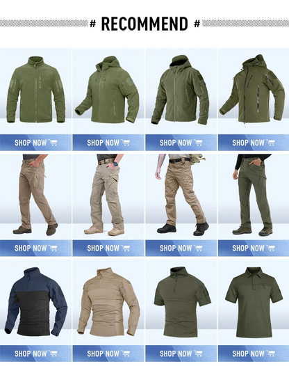 TACVASEN Quick Dry Outdoor Hiking Pants Men Summer Lightweight Rip-stop Cargo Work Trousers Multi-Pockets Camping Fishing Pants