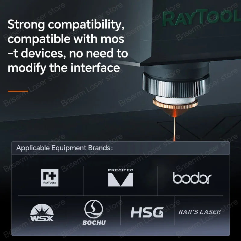 Fiber Laser Nozzle D28 D32 H15 M11 M14 Caliber 0.8-6.0 Laser Cutting Nozzle for Raytools Precitec Boci Laser Cutting Machine