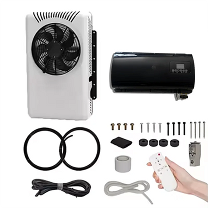 DC 12V 24V Rooftop Air Conditioners Mini Air Conditioner For Truck Car RV