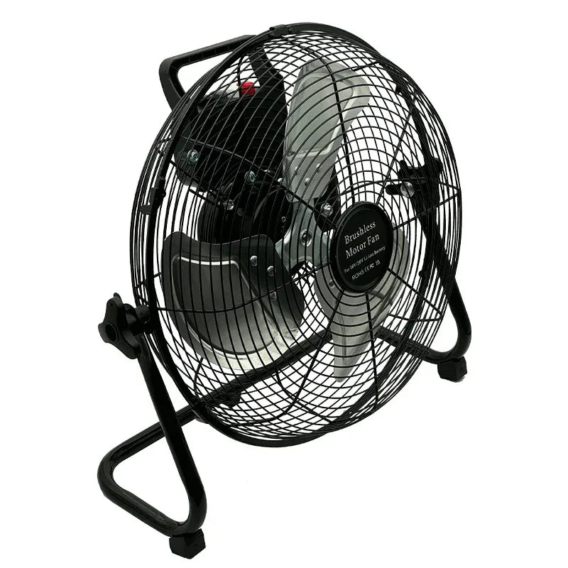 12 Inch Floor Electric Fan Household Commercial Industrial Floor Fan For Bosch For Makita For Milwaukee 18V 20V Li-ion Battery