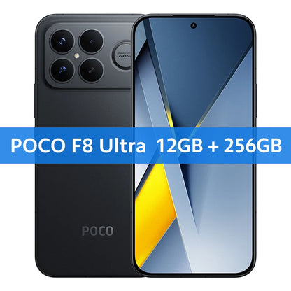 Global Version POCO F8 Ultra NFC 50MP camera 6.9" 120Hz display 6500mAh battery Smartphone Snapdragon 8 Elite Gen 5