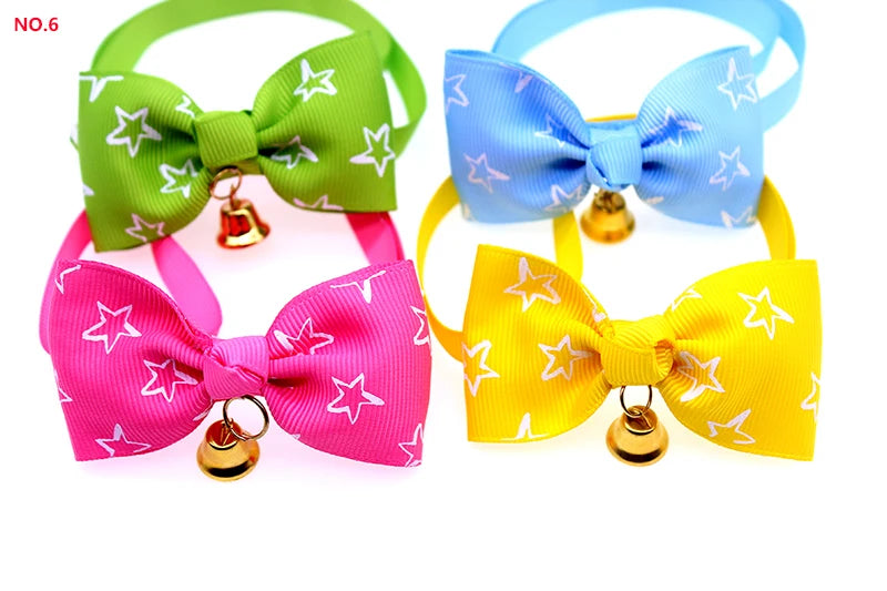 20pcs Dog Acccessories Dog Bow Tie  Bulk Dog Collar Bow Dog Bowtie Small Dog Cat Pet Supplies Dog Fashion Accessoreis Bow