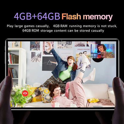 2025 Global BDF Android 13 Android Tablet 4GB+64GB HD Touch Screen Dual Card WIFI 6000mAh Battery  Octa Core