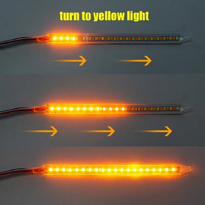 Car Rearview Mirror Indicator Lamp DRL Streamer Strip Flowing Turn Signal Lamp LED Car Light Source Turn Signals For Cars