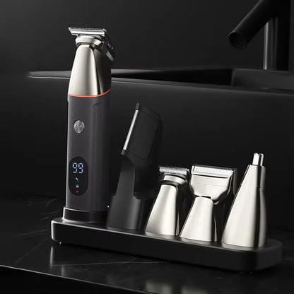 XIAOMI Youpin 5 in 1 Hair Trimmer Machine LCD Display Clippers Barber Professional Hair Cutting Machines Men's Electric Shaver