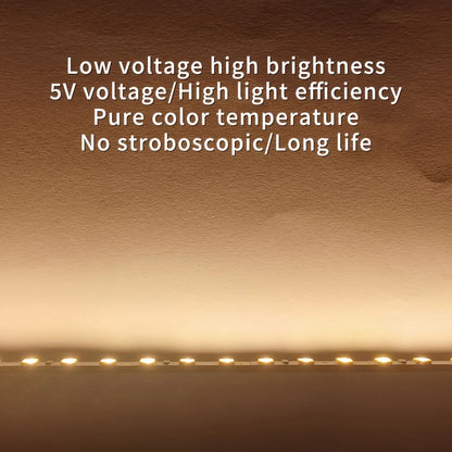 LED Strip Light with Touch Switch USB 2835SMD LED Light Stylish Tape Ribbon Flexible Decorative Lighting Bedroom Decorations