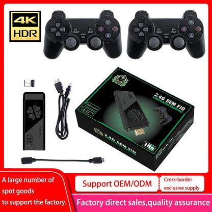 TV Stick M8II Video games devices DDR3 CPU-RK3032 Support expand 32GB 20000+ Games Wireless Controller Switch TV Stick