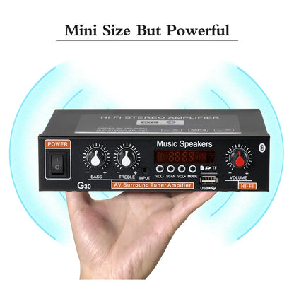 G30 G919H 1000W Home Power Amplifiers Audio Bluetooth Amplificador Subwoofer Speakers Theater Audio Sound System FM USB EU/US