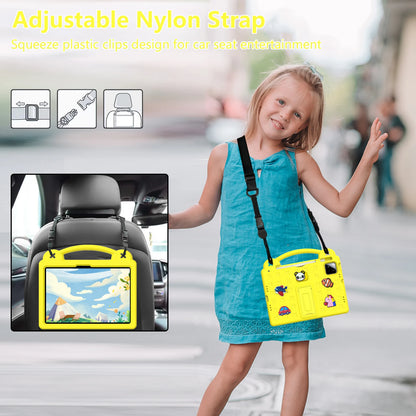 Cute Bear EVA Case For Official Xiaomi Pad 8 7 Pro 2025 11.2 Built-in Kickstand Kids Funda Cover Shockproof With Portable Holder