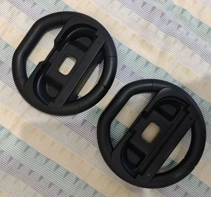 2 Pcs/Set Racing Steering Wheels for Switch 2 JoyCon Controller Attachment Accessories for Nintendo Switch 2 Mario Kart Games