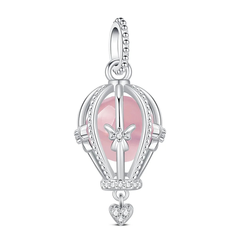 Elegant Mother's Day gifts For mom Ballet Pendant Fit Original Bracelet Diy Jewelry Fine Perfect Heart Rainbow Charm Daily Wear