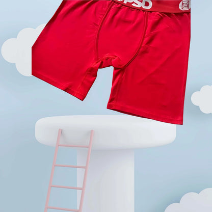 Men's Underwear Boxing Athlete Fashion Sporty Briefs Comfortable Breathable Men's Boxer Shorts