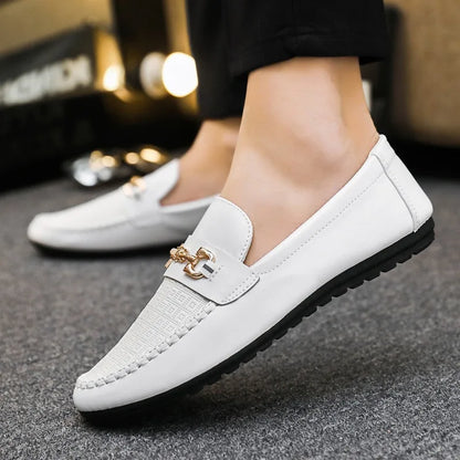 2026 Spring Autumn New Men's Sports Shoes Fashion anti-slip sneakers Casual PU Leather Business Shoes Versatile Work Shoes
