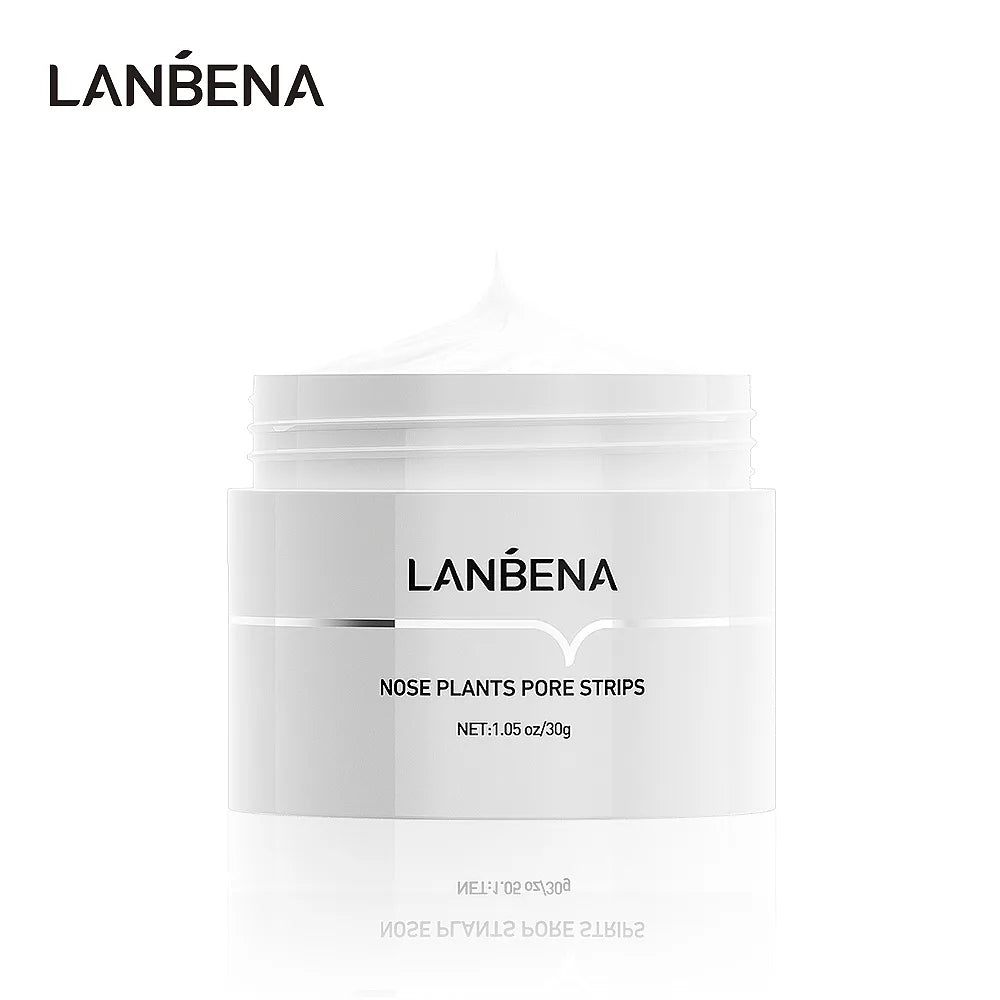 LANBENA Face Mask Blackhead Remover Skin Care Nose Mask Pore Strip Deep Cleaning Peeling Acne Treatment Facial Mask
