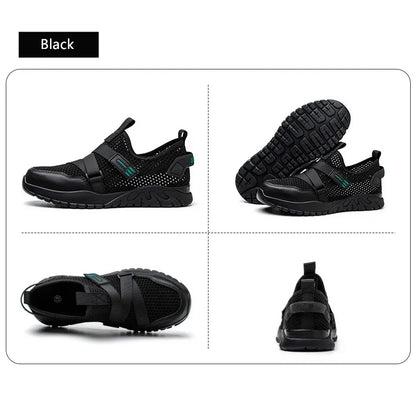 Breathable Summer safety shoes anti-puncture safety work sneakers plastic toe safety shoes 6kv insulated electrician work shoe