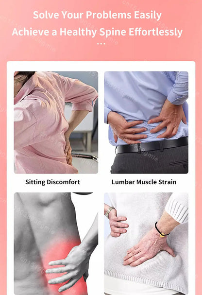 Adjustable Back Stretcher Therapy Cervical Shoulder Back Pain Relief Yoga Fitness Waist Massager Muscle Relax Posture Corrector