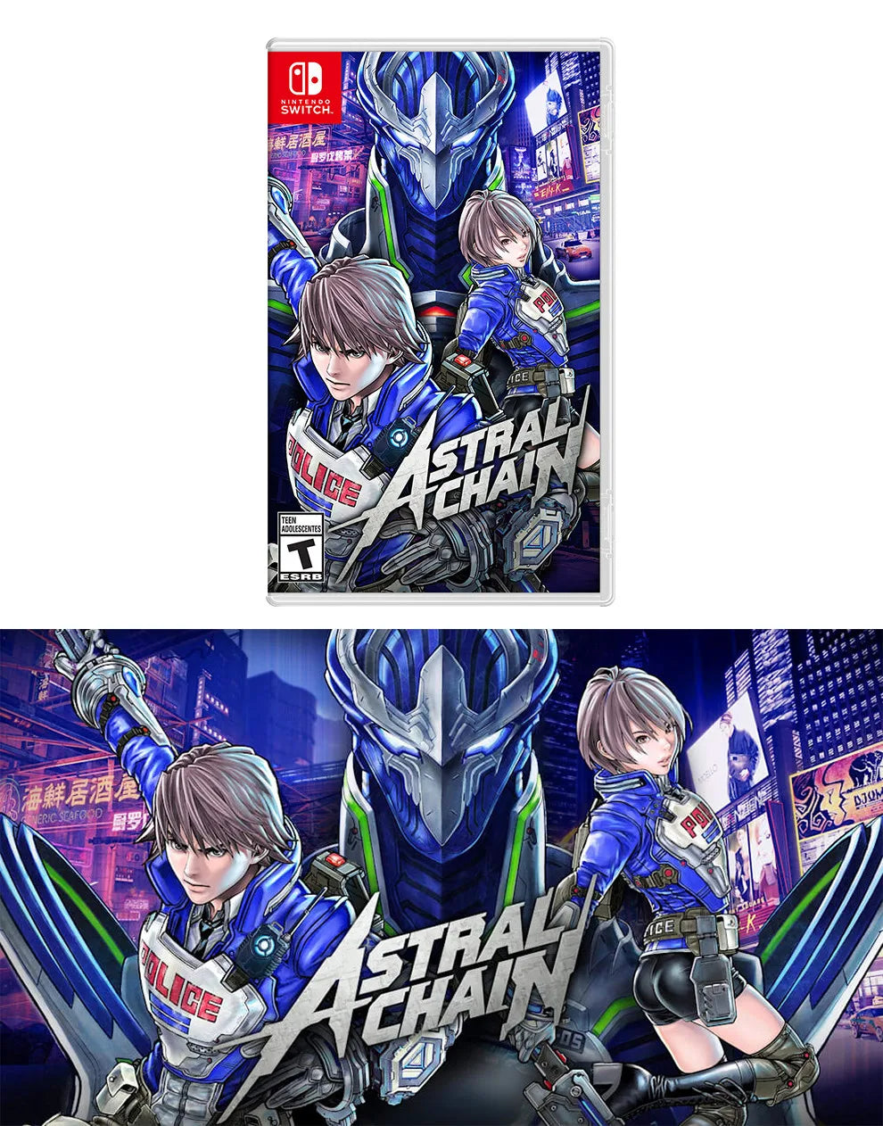 ASTRAL CHAIN Nintendo Switch Game Deals 100% Official Original Physical Game Card Action Genre for Switch OLED Lite Game Console